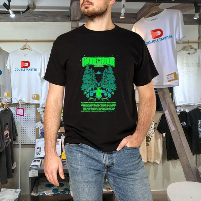 Official HomeGrown Music Fest Bend, OR May 7-9 2026 Shirts Unisex , , , Long Sleeve Tee