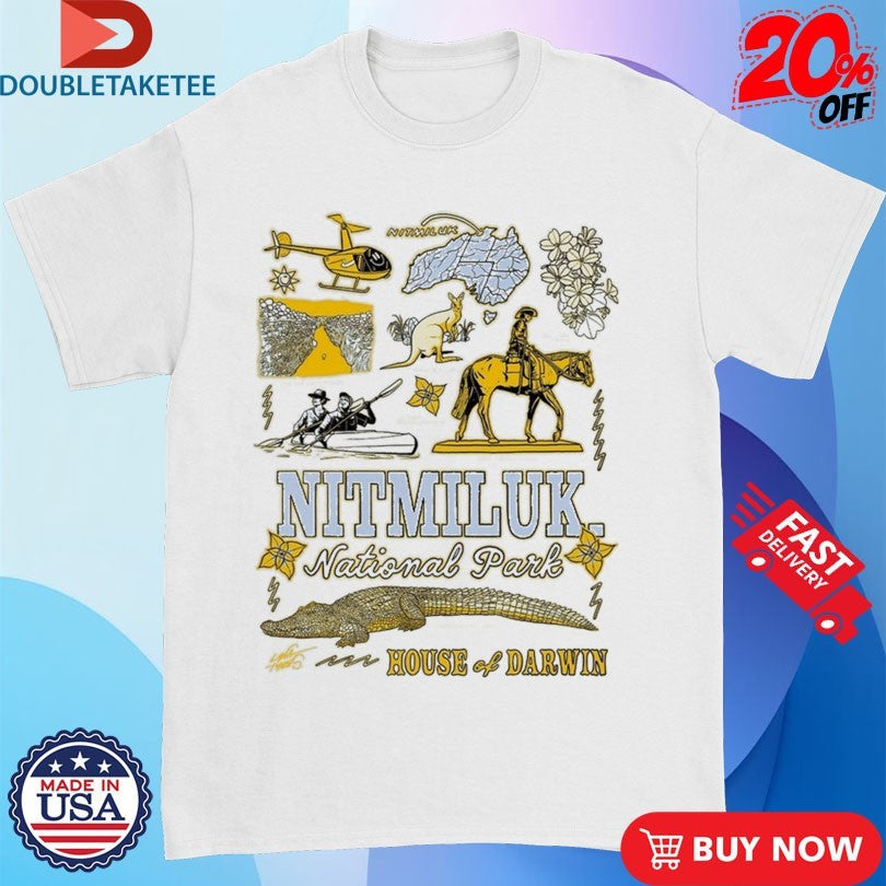 Official House Of Darwin Nitmiluk National Park Gator Shirts Unisex , , , Long Sleeve Tee