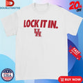 Official Houston Cougars Lock It In Shirts Unisex , , , Long Sleeve Tee