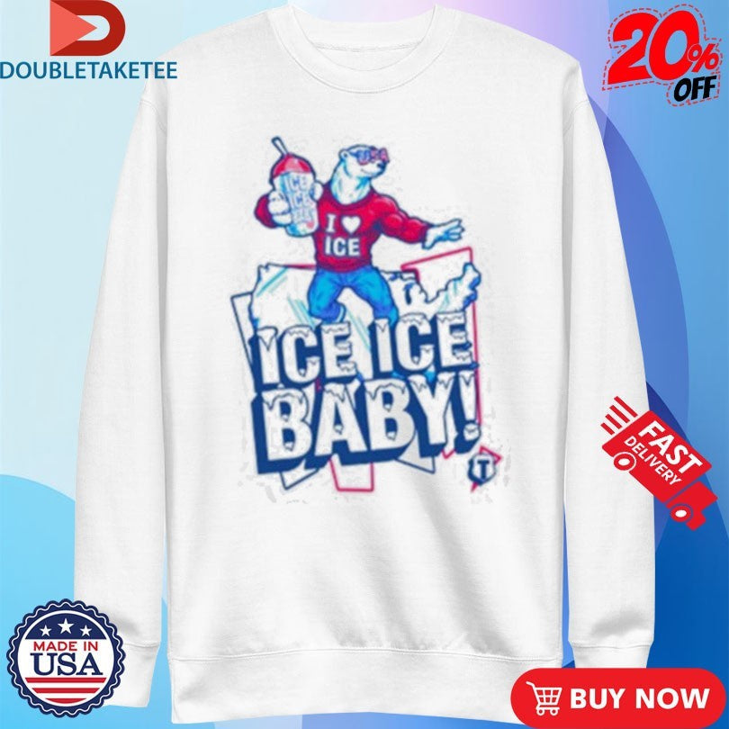 Official I Love ICE Ice Baby Bear Shirts Unisex , , , Long Sleeve Tee