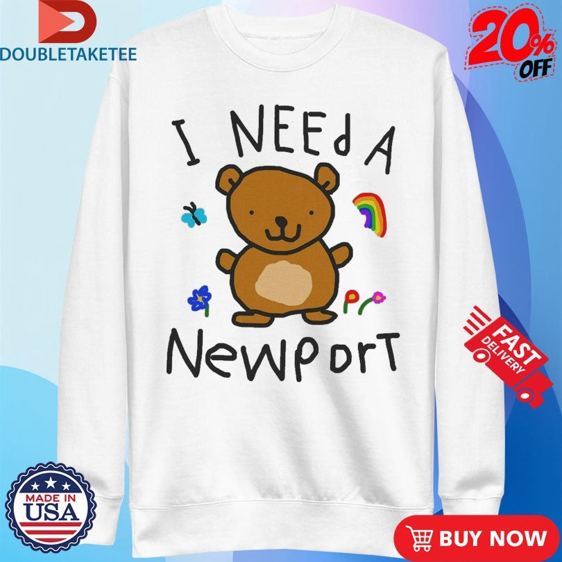 Official I Need A Newport Shirts Unisex , , , Long Sleeve Tee