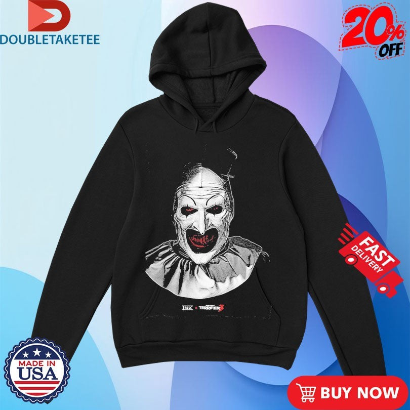 Official Ice Nine Kills Silver Scream Con Terrifier 3 Shirts Unisex , , , Long Sleeve Tee