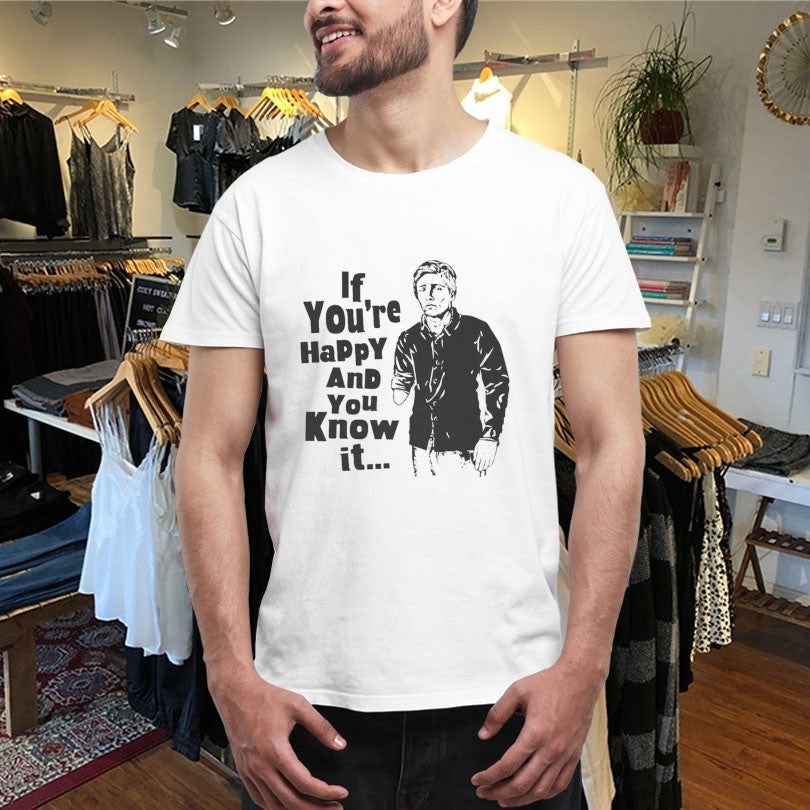 Official If You’re Happy And You Know It Shirts Unisex , , , Long Sleeve Tee