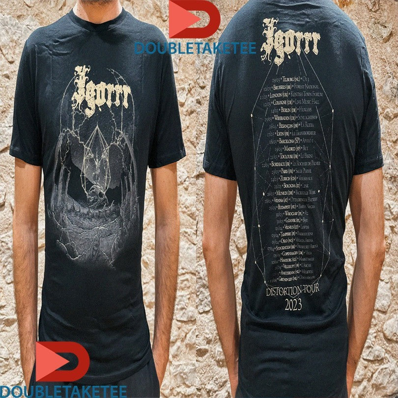Official Igorrr Distortion European Tour Dates 2023 Shirts Unisex , , , Long Sleeve Tee