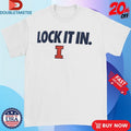 Official Illinois Fighting Illini Lock It In Shirts Unisex , , , Long Sleeve Tee
