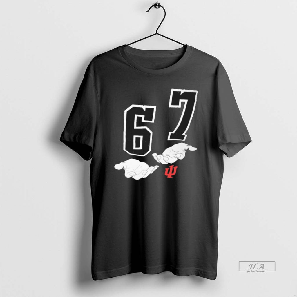 Official Indiana Hoosier 6 7 Six Seven Meme Peach Bowl
