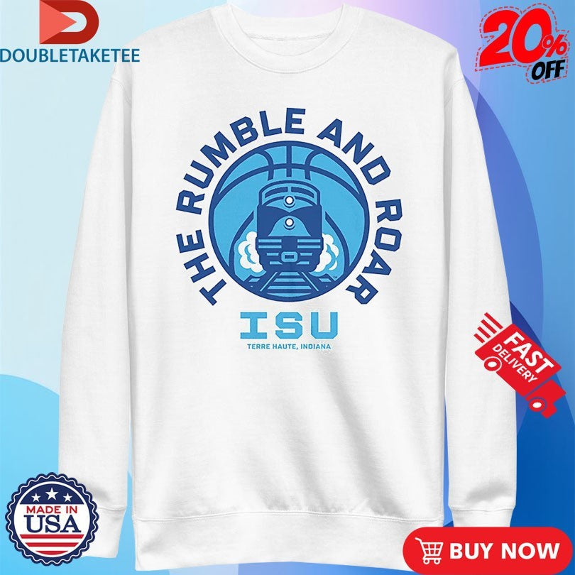 Official Indiana State Sycamores Rumble And Roar Shirts Unisex , , , Long Sleeve Tee