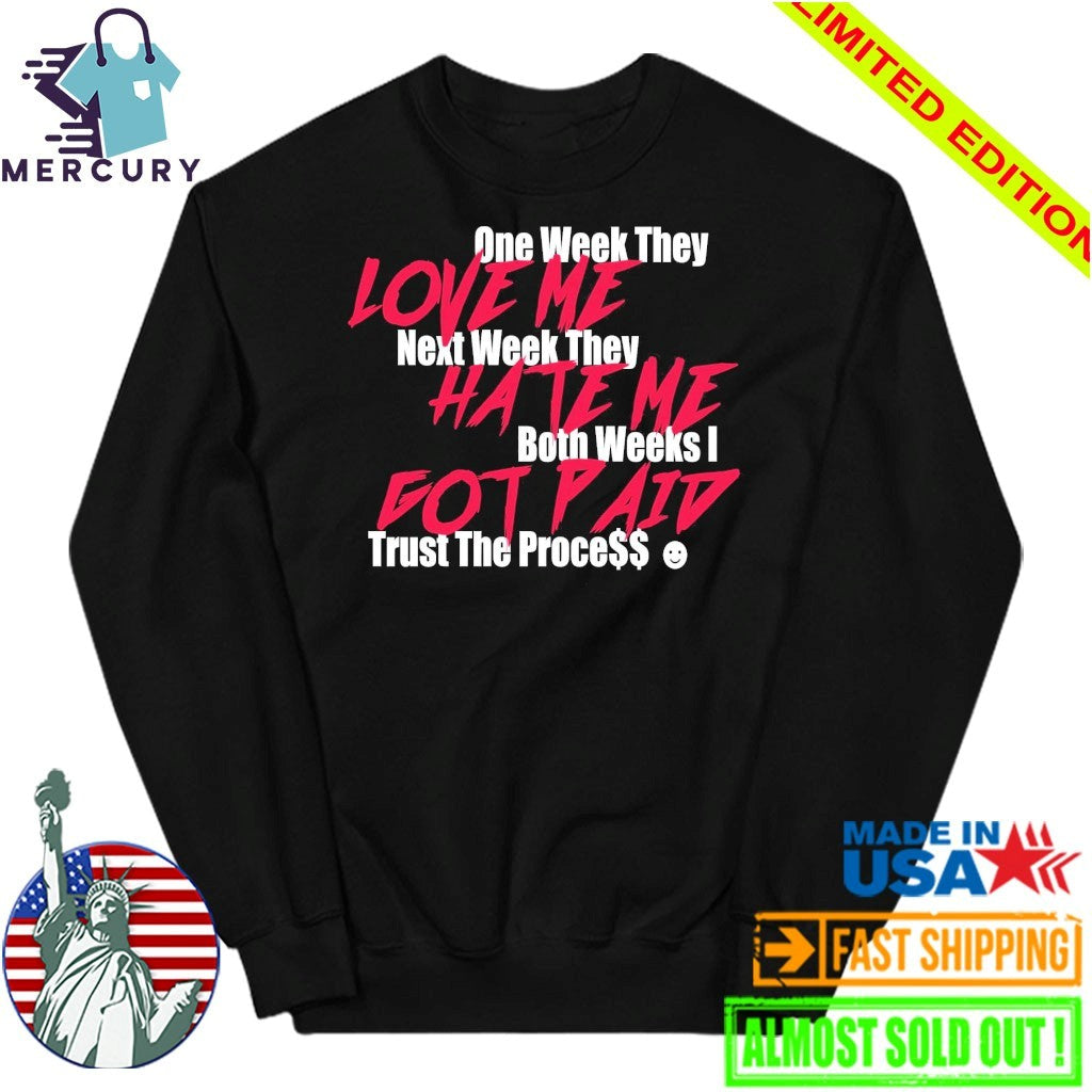 Infrared Salesman 6 Trust The Process Shirt