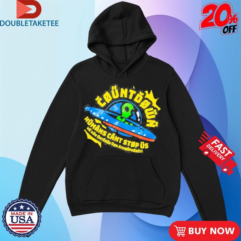 Official Insomniac Countdown UFO Shirts Unisex , , , Long Sleeve Tee