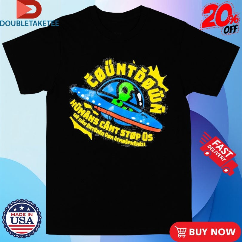 Official Insomniac Countdown UFO Shirts Unisex , , , Long Sleeve Tee