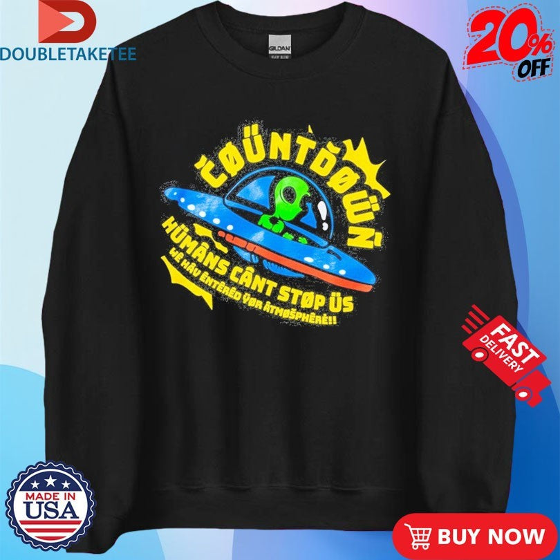 Official Insomniac Countdown UFO Shirts Unisex , , , Long Sleeve Tee