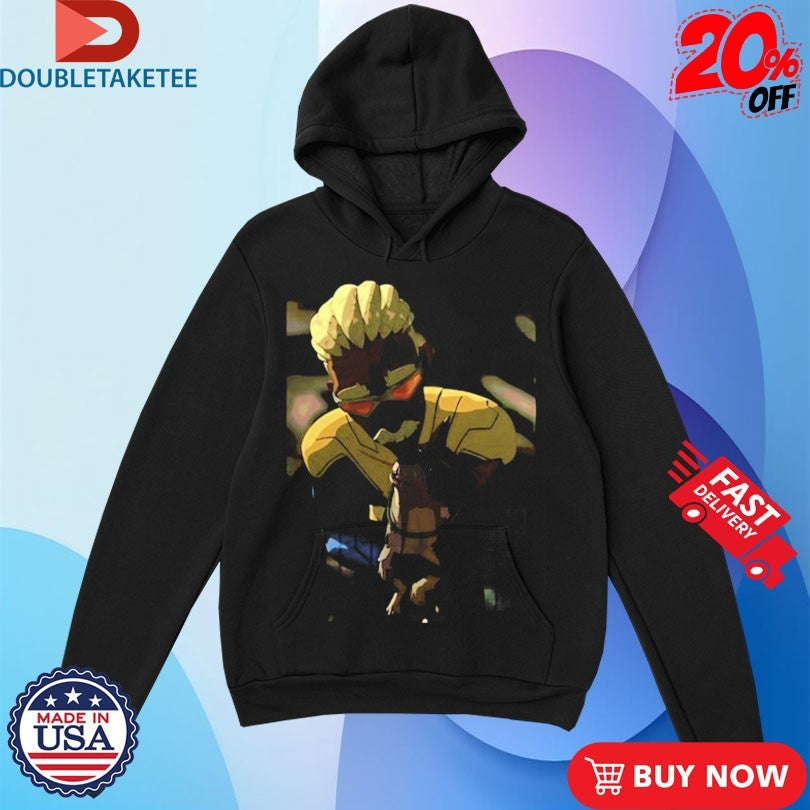 Official Invincible Omni-Man With A Dog Shirts Unisex , , , Long Sleeve Tee