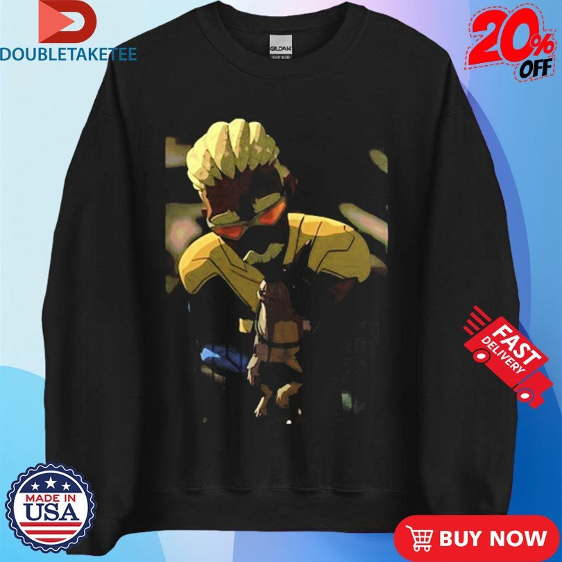 Official Invincible Omni-Man With A Dog Shirts Unisex , , , Long Sleeve Tee