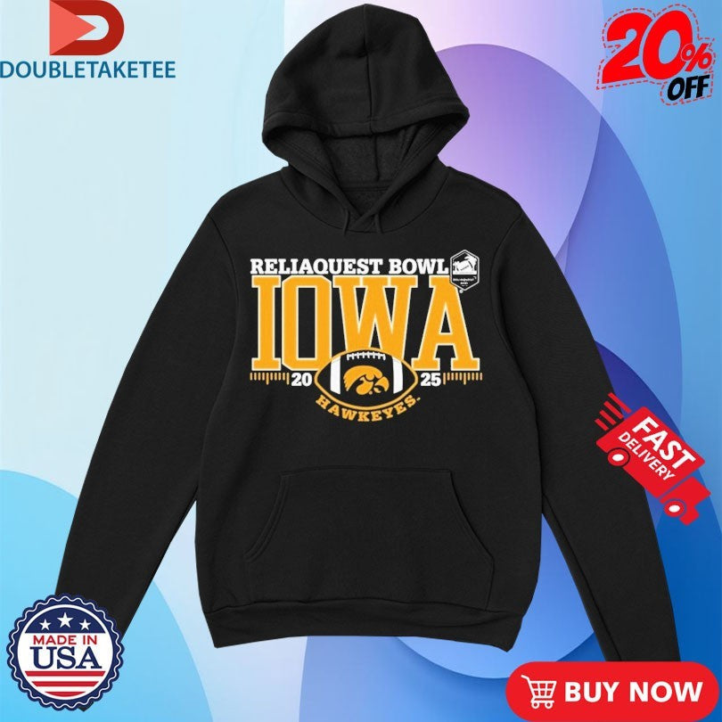 Official Iowa Hawkeyes 2025 Reliaquest Bowl Shirts Unisex , , , Long Sleeve Tee