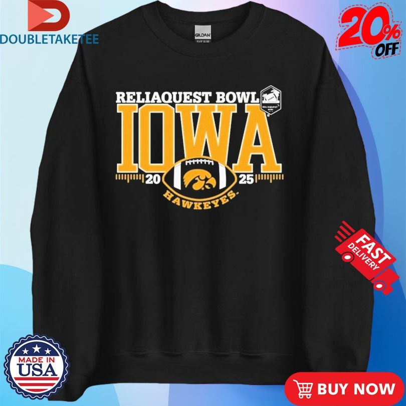 Official Iowa Hawkeyes 2025 Reliaquest Bowl Shirts Unisex , , , Long Sleeve Tee