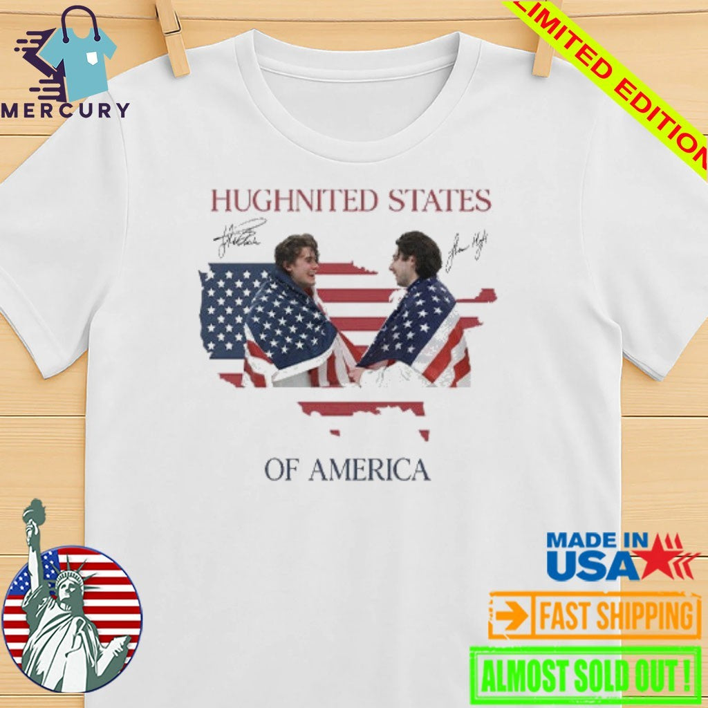 Jack Hughes Hughnited States Of America Shirt