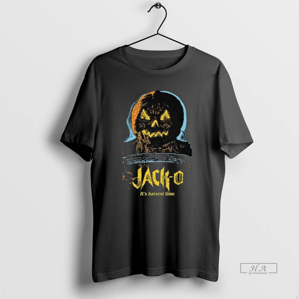 Official Jack O Its Harvest Time Halloween Long Sleve
