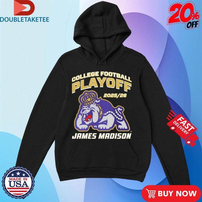 Official James Madison Dukes JMI 2025 26 College Football Playoff Mascot Shirts Unisex , , , Long Sleeve Tee