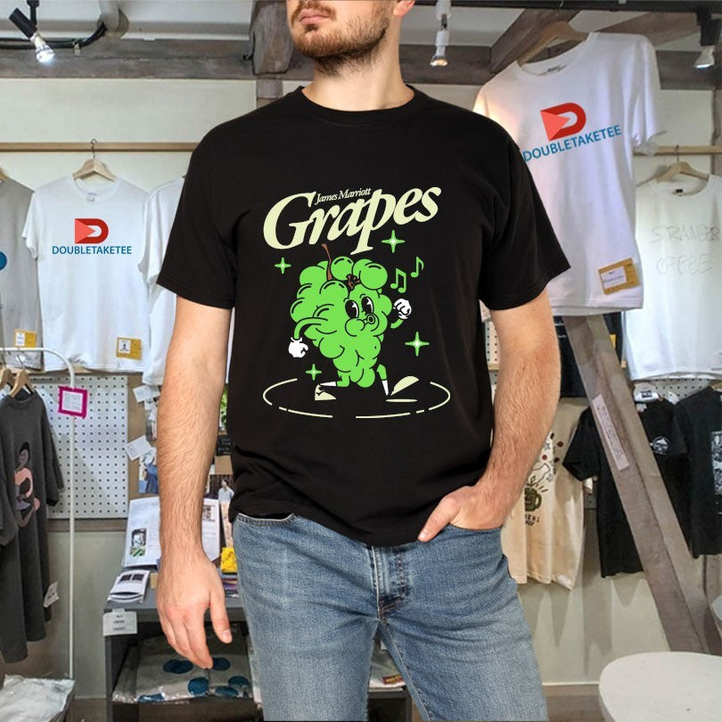 Official James Marriott Grapes Shirts Unisex , , , Long Sleeve Tee