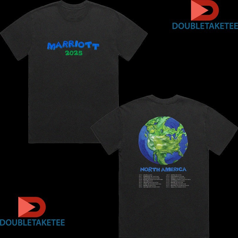 Official James Marriott Us 2025 Tour Dates Shirts Unisex , , , Long Sleeve Tee