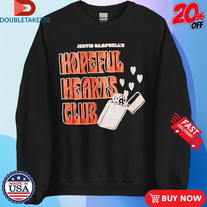 Official Jervis Campbell Hopeful Hearts Club Lighter Hearts Shirts Unisex , , , Long Sleeve Tee