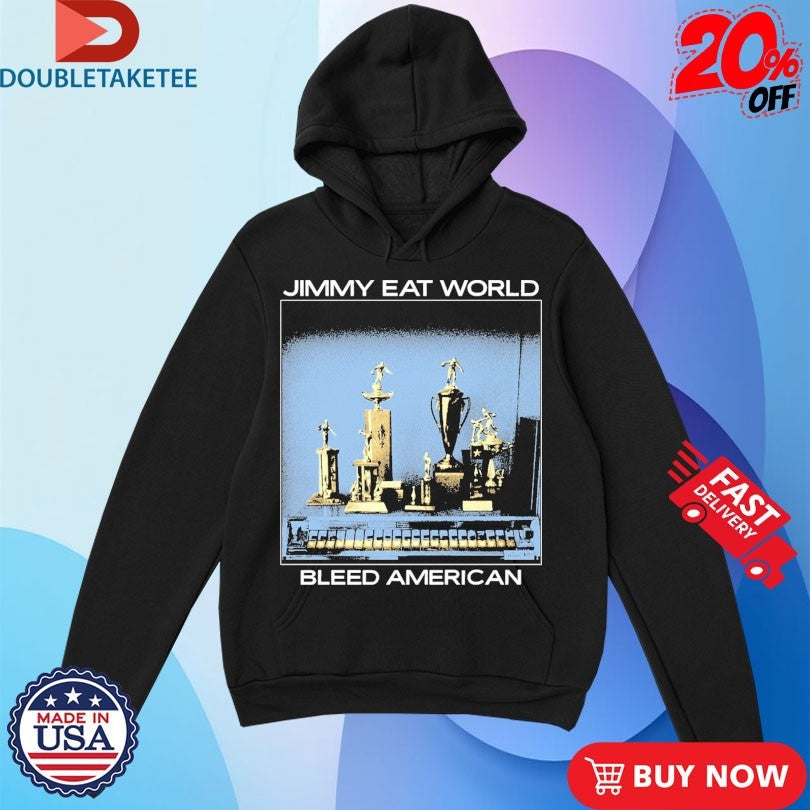 Official Jimmy Eat World Bleed American Album Trophies Shirts Unisex , , , Long Sleeve Tee