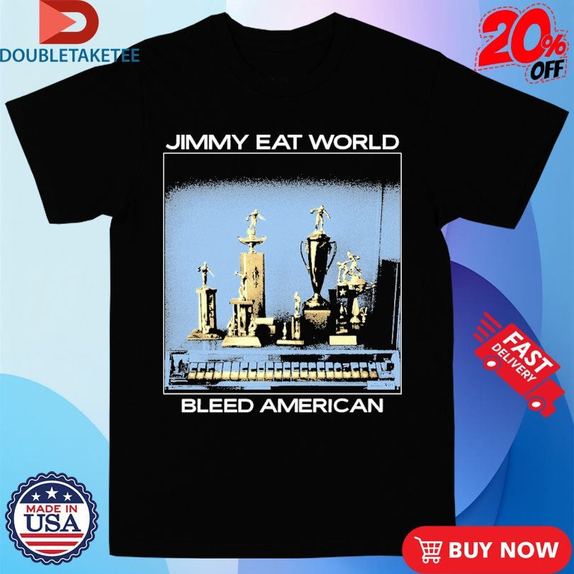 Official Jimmy Eat World Bleed American Album Trophies Shirts Unisex , , , Long Sleeve Tee