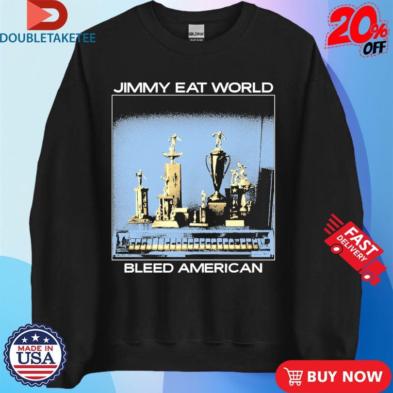 Official Jimmy Eat World Bleed American Album Trophies Shirts Unisex , , , Long Sleeve Tee