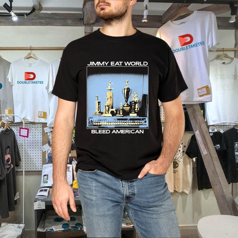 Official Jimmy Eat World Bleed American Album Trophies Shirts Unisex , , , Long Sleeve Tee