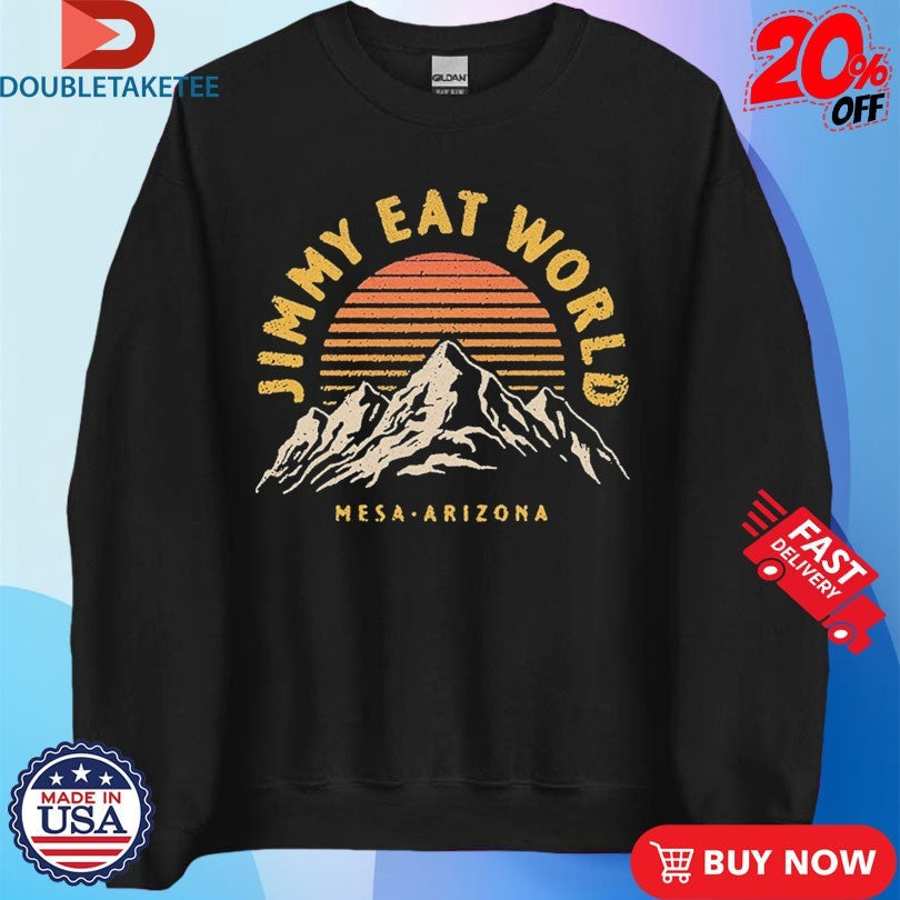 Official Jimmy Eat World Mesa Arizona Four Peaks Mountains Shirts Unisex , , , Long Sleeve Tee