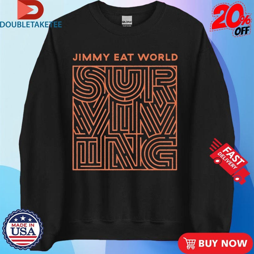Official Jimmy Eat World Surviving Album Shirts Unisex , , , Long Sleeve Tee
