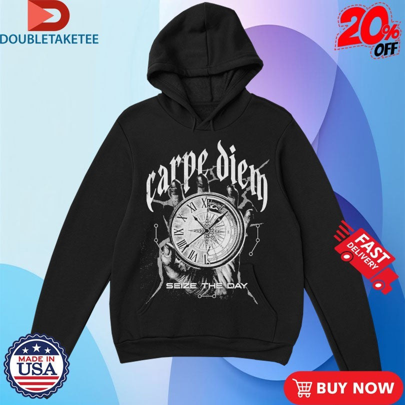 Official Joe Bartolozzi Carpe Diem Seize The Day Clock Shirts Unisex , , , Long Sleeve Tee