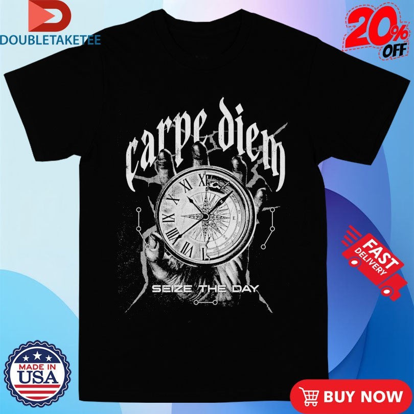 Official Joe Bartolozzi Carpe Diem Seize The Day Clock Shirts Unisex , , , Long Sleeve Tee