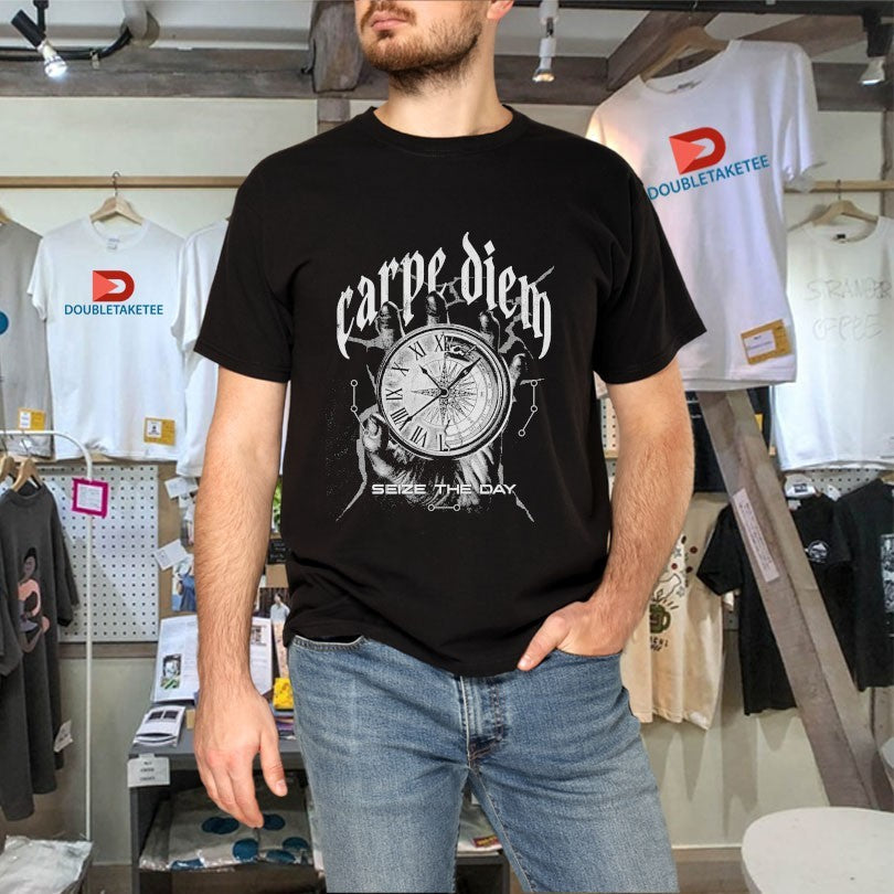 Official Joe Bartolozzi Carpe Diem Seize The Day Clock Shirts Unisex , , , Long Sleeve Tee