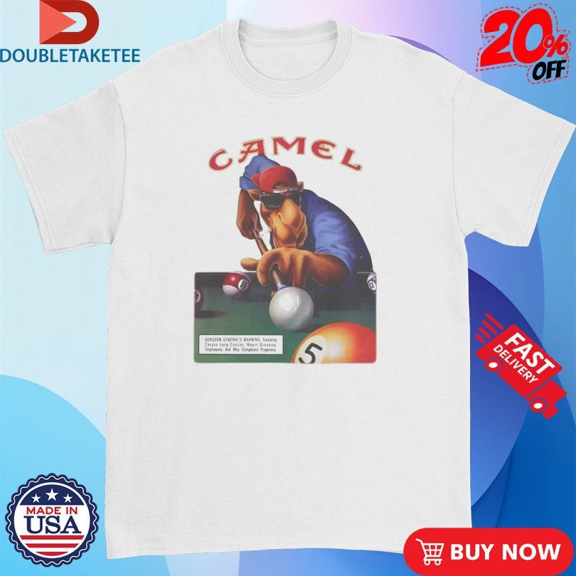 Official Joe Camel 75th Birthday Billiards Cigarettes Shirts Unisex , , , Long Sleeve Tee