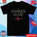 Official Joe Mantiply Wearing Snakes Alive Heartbeat Shirts Unisex , , , Long Sleeve Tee