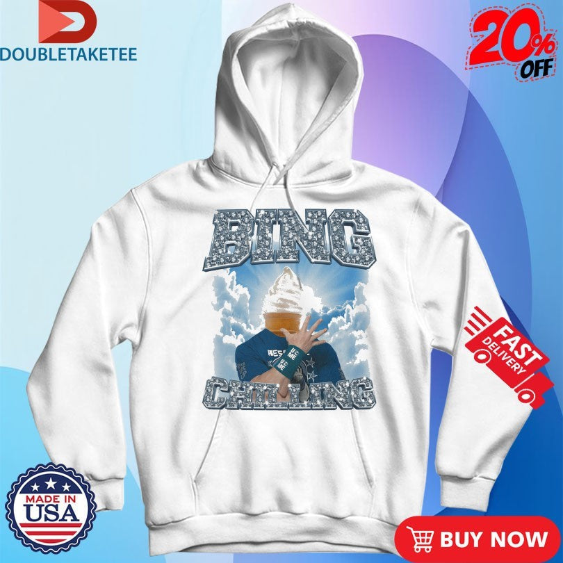 Official John Cena Bing Chilling UCME Shirts Unisex , , , Long Sleeve Tee