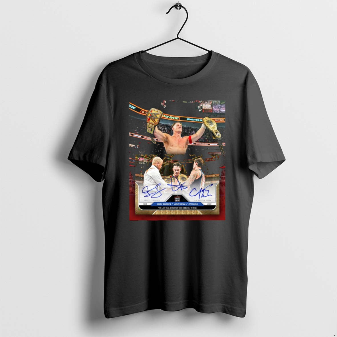 Official John Cena Cody Rhodes Cm Punk Last Real Champion Bids Farewell