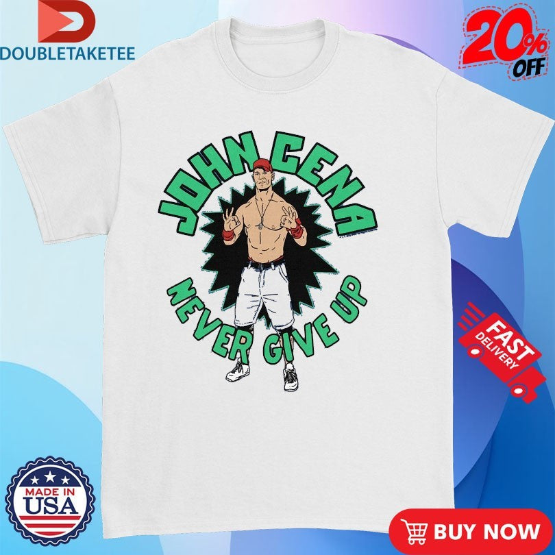 Official John Cena Never Give Up Shirts Unisex , , , Long Sleeve Tee