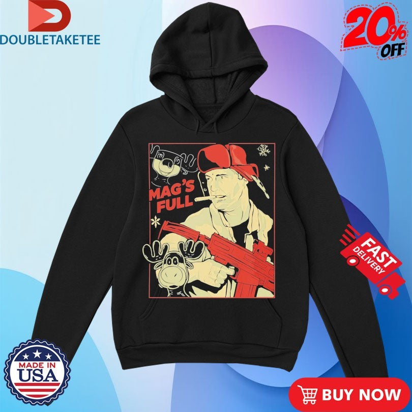 Official John McClane Die Hard Mag’s Full Smoke Shirts Unisex , , , Long Sleeve Tee