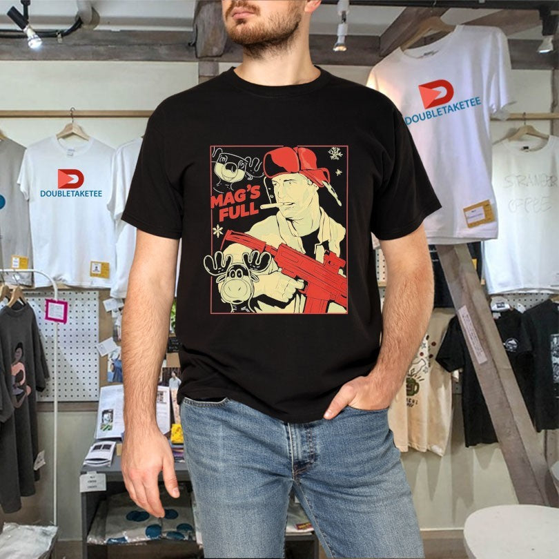 Official John McClane Die Hard Mag’s Full Smoke Shirts Unisex , , , Long Sleeve Tee