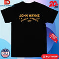Official John Wayne Courage Strength Grit Tx Us Shirts Unisex , , , Long Sleeve Tee