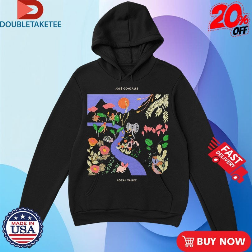 Official Jose Gonzalez Local Valley Album Shirts Unisex , , , Long Sleeve Tee