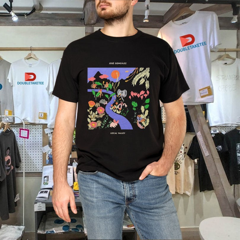 Official Jose Gonzalez Local Valley Album Shirts Unisex , , , Long Sleeve Tee