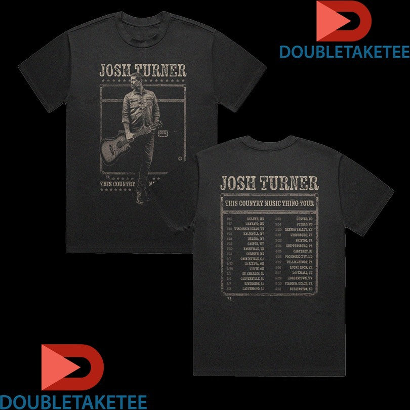 Official Josh Turner This Country Music Thing Tour 2025 Dates Shirts Unisex , , , Long Sleeve Tee