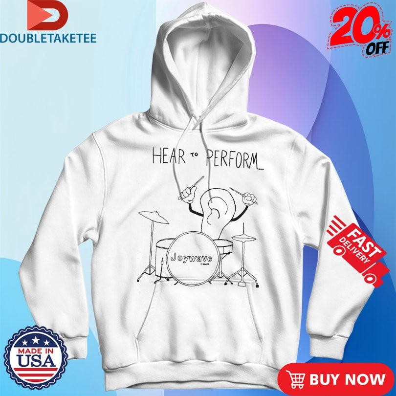 Official Joywave Hear To Perform Ear Shirts Unisex , , , Long Sleeve Tee