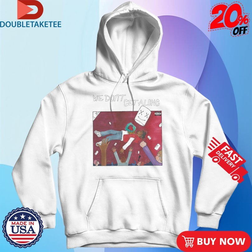 Official Juice WRLD X Marshmello We Don’t Get Along Shirts Unisex , , , Long Sleeve Tee