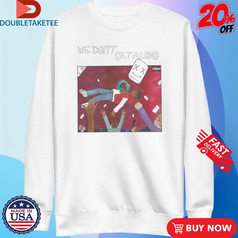 Official Juice WRLD X Marshmello We Don’t Get Along Shirts Unisex , , , Long Sleeve Tee