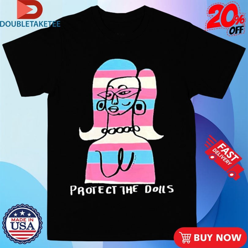 Official Juno Birch Protect The Dolls Transgender Flag Shirts Unisex , , , Long Sleeve Tee