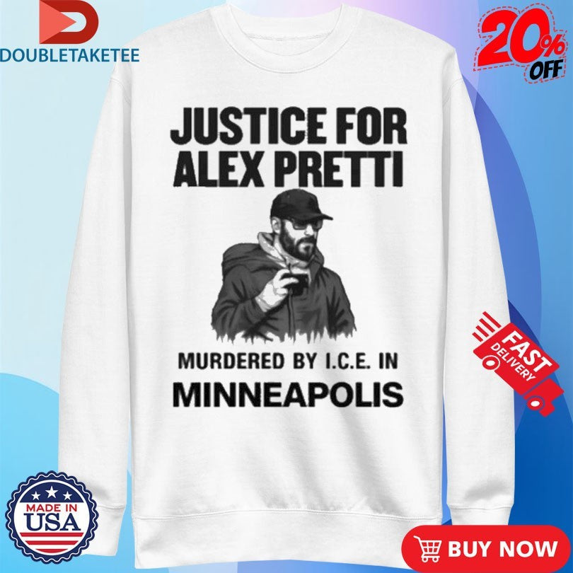 Official Justice For Alex Pretti Murdered By ICE In Minneapolis Shirts Unisex , , , Long Sleeve Tee